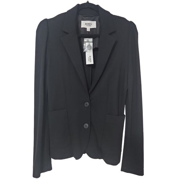 NWT  BB Dakota Steve Madden black two button blazer Size Small - Picture 1 of 11